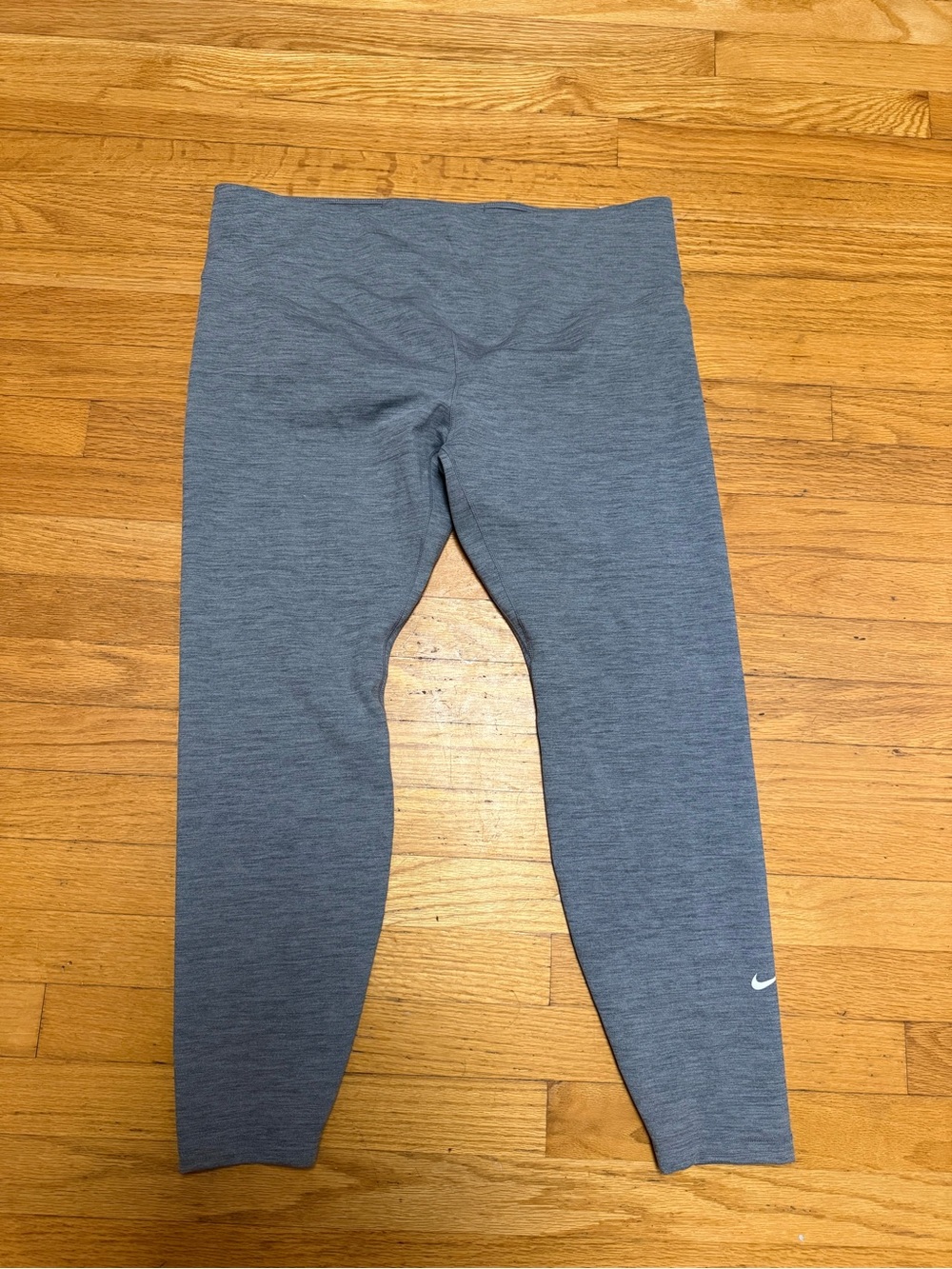 Nike Grey Mid Rise Athletic Leggings - Woman’s 1X NWT